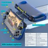 Retro Handheld Game Console 5.1-Inch IPS Screen,Transparent Black