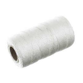 Premium Braided Nylon Seine Twine - 500 Foot - White