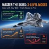 RCkuler RC Planes,4 Channel F22 Raptor Remote Control Airplane with