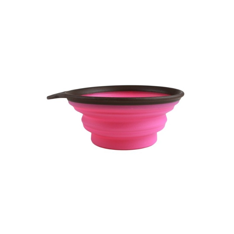 Popware for Pets Expandable/Collapsible Travel Cup, Small, Pink