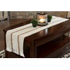 Table Runner Cotton Farmhouse Boho 14 in x 72 in,