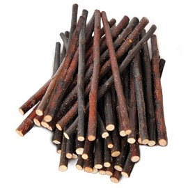 SunGrow Apple Sticks, Wood Chew Treats for Rabbits, Chinchillas, Bunny, Hamster, Squirrel, Guinea Pigs, Small Animals Teeth Grinding 100g (3.5 oz)
