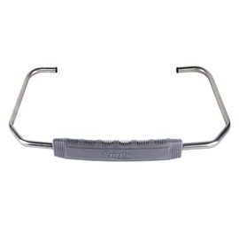 Grizzly 20 Carry Handle | Stainless Steel with Molded Rubber Handle | Cooler Accessory for Grizzly 20 | Stainless/Gray