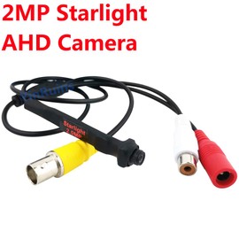 YinRuins Mini AHD Starlight Camera 140° Wide Angle Lens 2MP Micro HD CCTV Security Camera for 1080P AHD Camera System