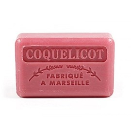 125g Savon De Marseille Soap - Poppy (coquelicot) by Foufour