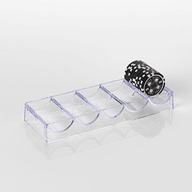 Trademark Poker Clear Acrylic Chip Rack/Tray