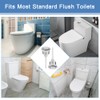 Favengo Toilet Flush Button, Dual Cistern Button, ABS Chrome-Plated Bathroom
