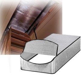 Attic Door Insulation Cover - 54'' x 25'' x 11'' Attic Stairs Insulation Cover Attic Hatch Insulation, Class A Fireproof Attic Tent Ladder Insulation Cover Kit…