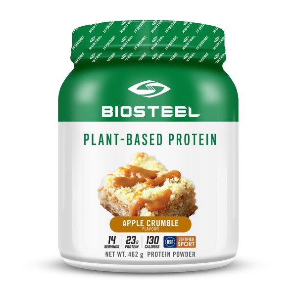 PLANT-BASED PROTEIN/APPLE CRUMBLE - 14 SERVINGS APPLE CRUMBLE 462G
