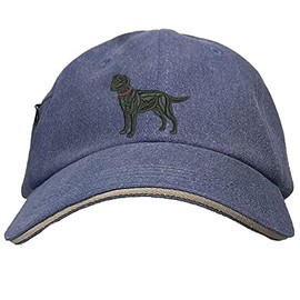 YourBreed Clothing Company Black Labrador Retriever Embroidered Unisex Baseball Cap - Cotton Hats for Outdoor Activities