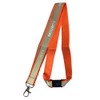 Reflective Security Lanyard with Safety Breakaway (Orange)