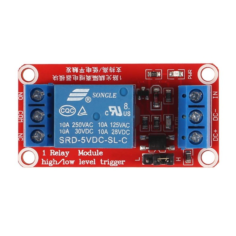 Aoicrie 5Pcs DC 5V 1 Channel Relay Module Board Shield
