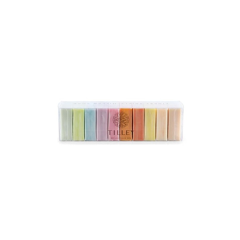 Tilley Classic White Marble Rainbow Soap 50 g (Pack of