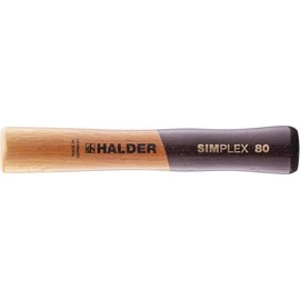Simplex handle for SIMPLEX soft hammers with malleable cast iron or aluminium housing, D = 80 mm / handle design = extra short, 3244.082