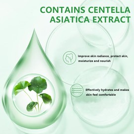 LOPHE CC Cream with Centella Asiatica, Anti-Redness Color Correcting Cream with SPF 25 Lightweight Skin Perfector Tinted Moisturiser Primer & Blur for Radiance Boosting and Soothing Effects(A)