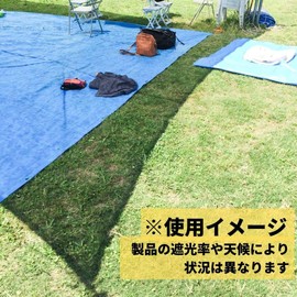 Dio Kasei Shading Net, Dionet 1010, Karami Weave, Black, 70% Light Shading Rate, 6.6 x 2.6 ft (2 x 6 m)