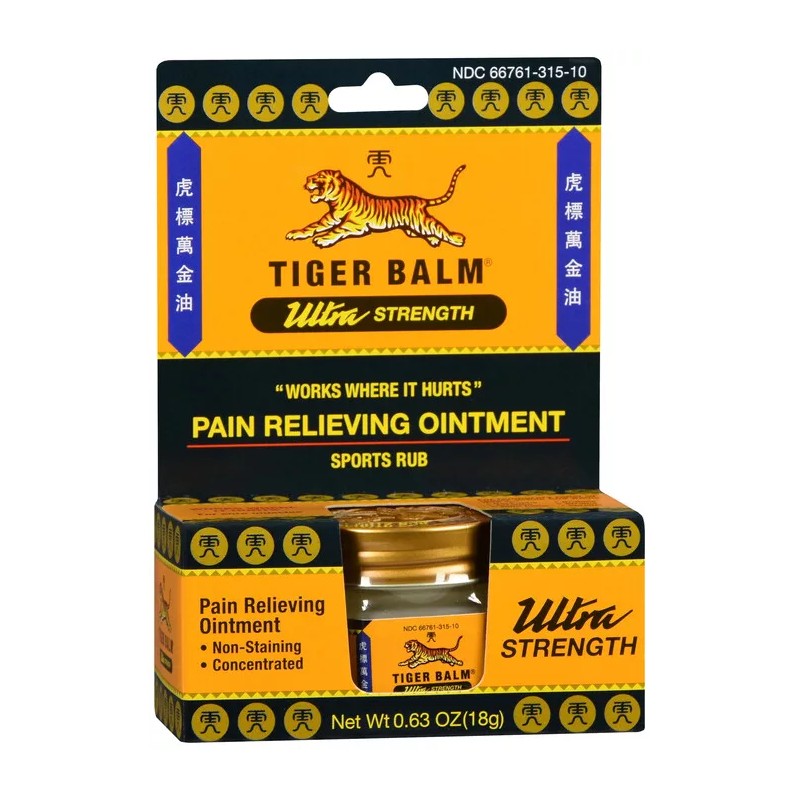 Ultra TIGER BALM OINTMENT ULTRA STRENGTH 18GM