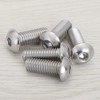 M8-1.25 x 25mm Button Head Socket Cap Screws, Stainless Steel