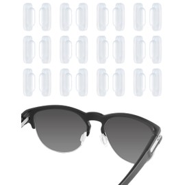 Bwake 12 Pairs Replacement Nose Pieces Pads for Costa Del Mar South Point/Fernandina/Shipmaster/Ponce/Flagler/Paloma/Piper/Peli/Cook/Wader - White