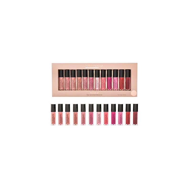 Manna Kadar Pucker Up Deluxe Liplocked Priming Gloss Stains 12