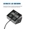 Runleader Digital Hour Meter Tachometer, Maintenance Reminder, Battery Replaceable, Automatically