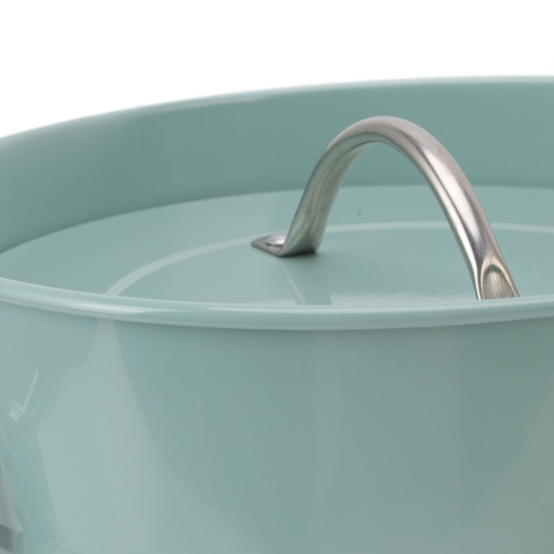 Round Ice Bucket Multipurpose Safe Galvanized Ice Buckets with Lid