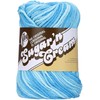 Sugar'N Cream Yarn - Ombres-Swimming Pool