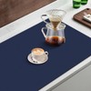 WISELIFE Coffee Mat Super Absorbent Dish Drying Mat Coffee Bar
