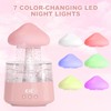 Cloud Rain White Noise Humidifier, Rain Water Drip Diffuser Humidifiers