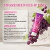 Lubricante Just Relax Yaakunaj 18g Sabor Uva 3 Piezas