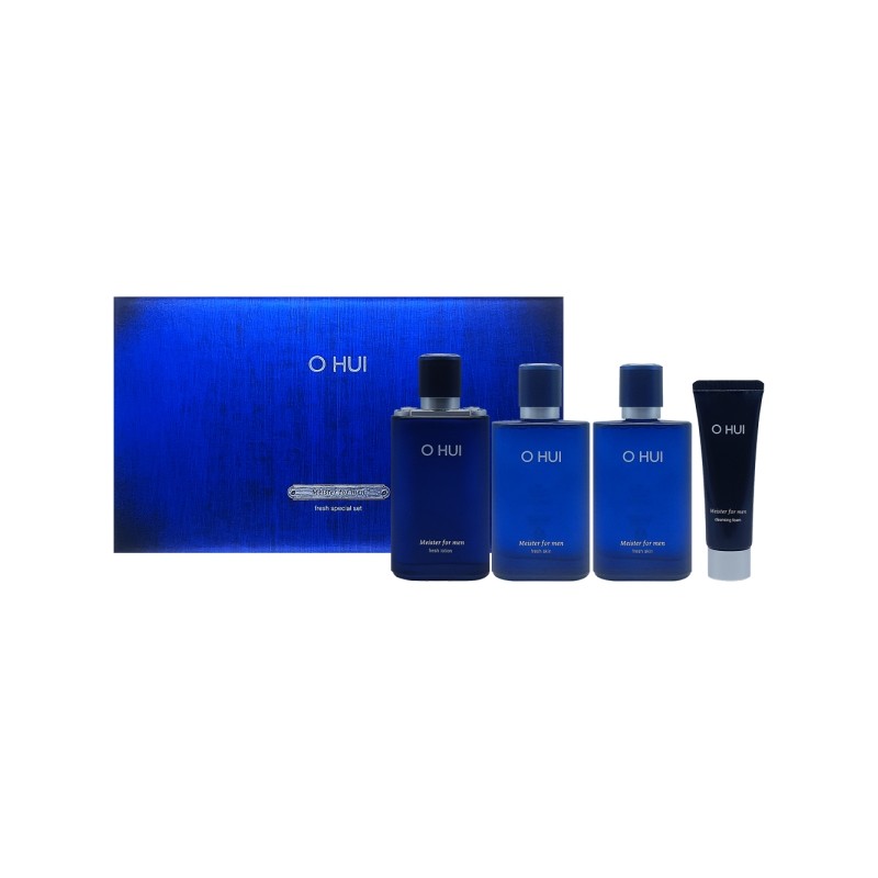 Ohui Meister For Men Fresh 3-piece set, non-sticky men's skin