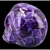 Figuren Shop GmbH Colourful Gothic Skull with Roses - Purple