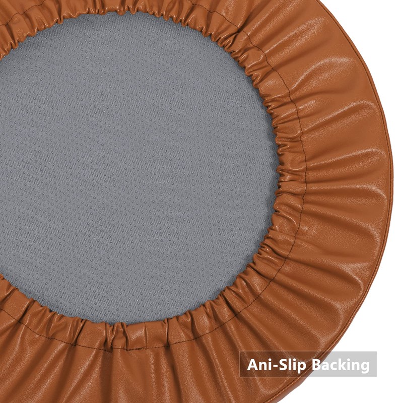 Shinnwa Bar Stool Cushion Leather Bar Stool Covers Round Waterproof