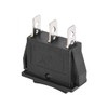 sourcing map SPDT Boat Rocker Switch Black Toggle Switch for