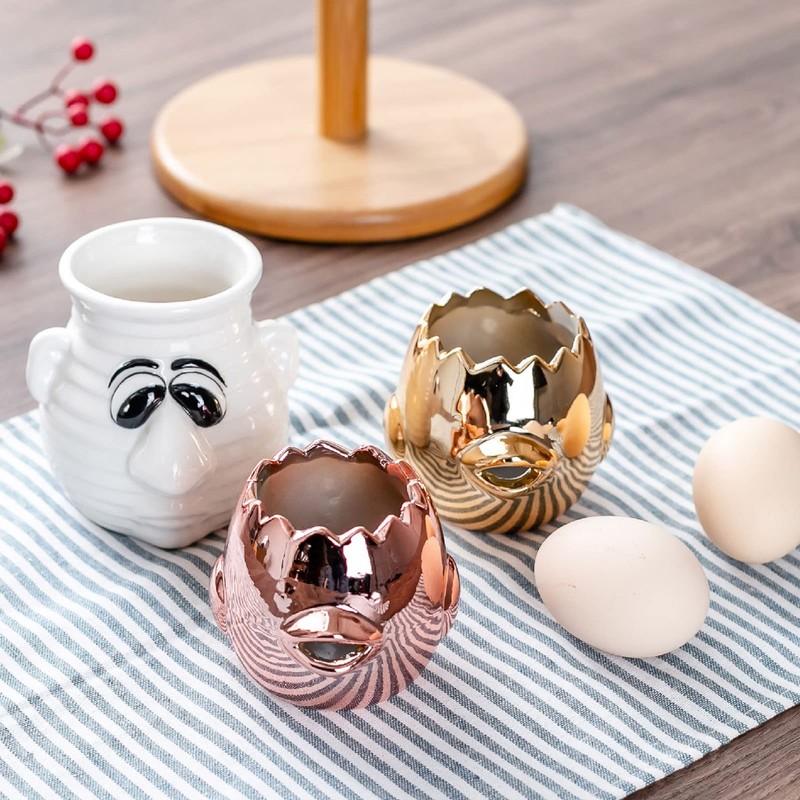 Jeanoko Cartoon Egg White and Yolk Separator, Egg Separator Funny