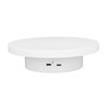 White Automatic 360° Rotating Display Turntable 3KG Load Bearing Electric