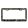 BLVD Gold Flake Real Forged Carbon Fiber License Plate Frame