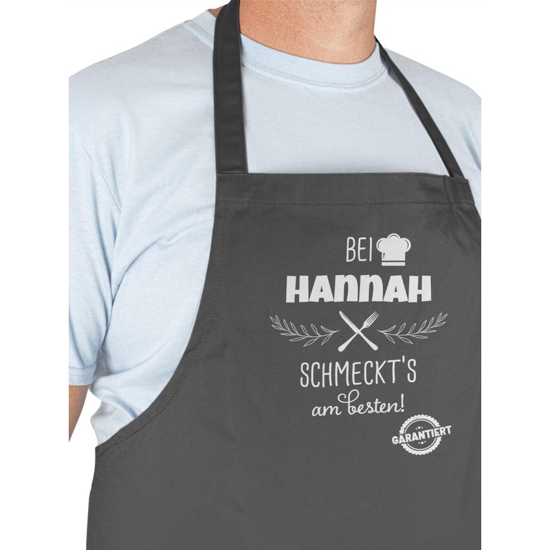 Geschenk mit Namen personalisiert by Shirtracer - Apron - Cooking