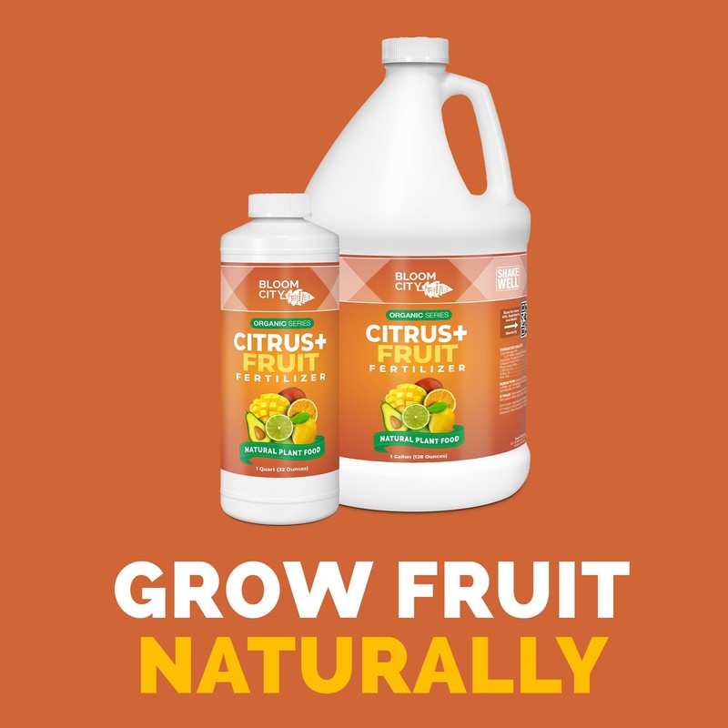 Bloom City's Organic Citrus & Fruit Fertilizer for Fruit Trees