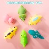 Nestling Mini Animal Squishy Pack - 21 Pieces Soft Fidget