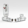 Hot Flow | Marella Modern Thermostatic Radiator Valve Straight TRV