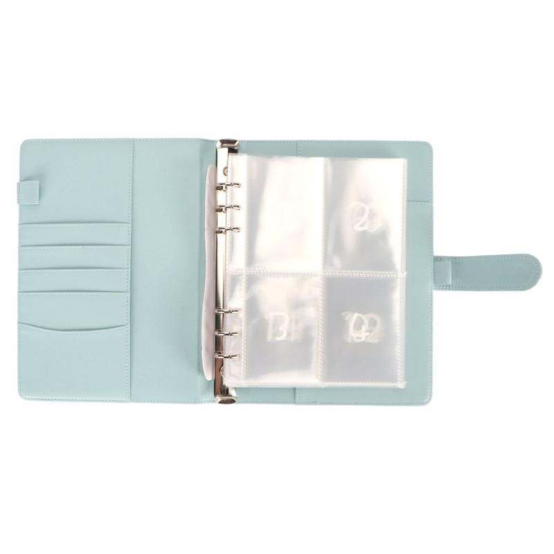 100 Envelopes Challenge Binder Waterproof A5 Money Saving Budget Binder