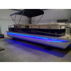 UN Brand FS BLUE - - LED Pontoon Boat Light Kit - - uNDER fLOOR - - all colors available