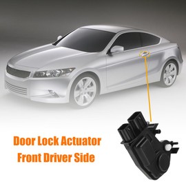 Door Latch Lock Actuator Fit for 2003-2007 Honda Accord Civic CR-V Element Odyssey Pilot, 2002-2006 Acura RSX, Front Left Driver Side Door Lock Actuator Motor Replaces OEM 72155-S5P-A11,72155S5PA11