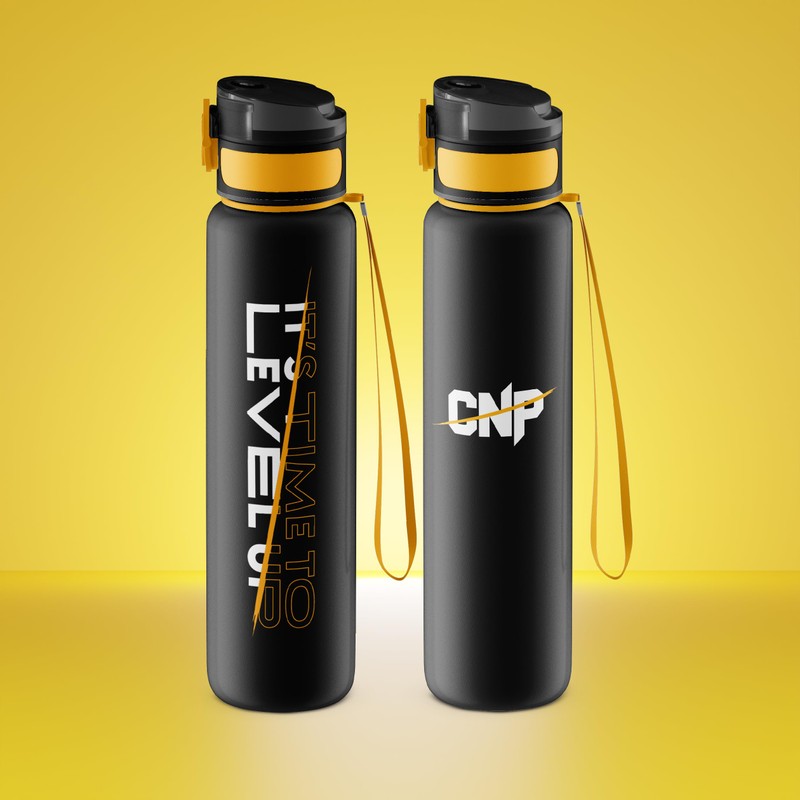 CNP Professional Large Supplement Shaker and Water/Mixing Bottle for Preworkouts/Intraworkouts