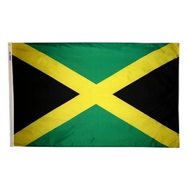 Jamaica Flag Nylon 4 ft. x 6 ft.