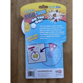 Squiggle Spin & Seek On The Go! Game New Sealed