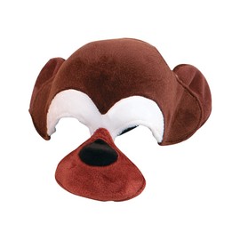 Bristol Novelty EM091 Chimp Mask | Half Face | Pack of 1 Headband, Unisex-Child, Multi-Colour, One Size