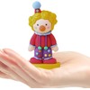 2 Piezas Figura de Payaso Cartoon en PVC Suave, para