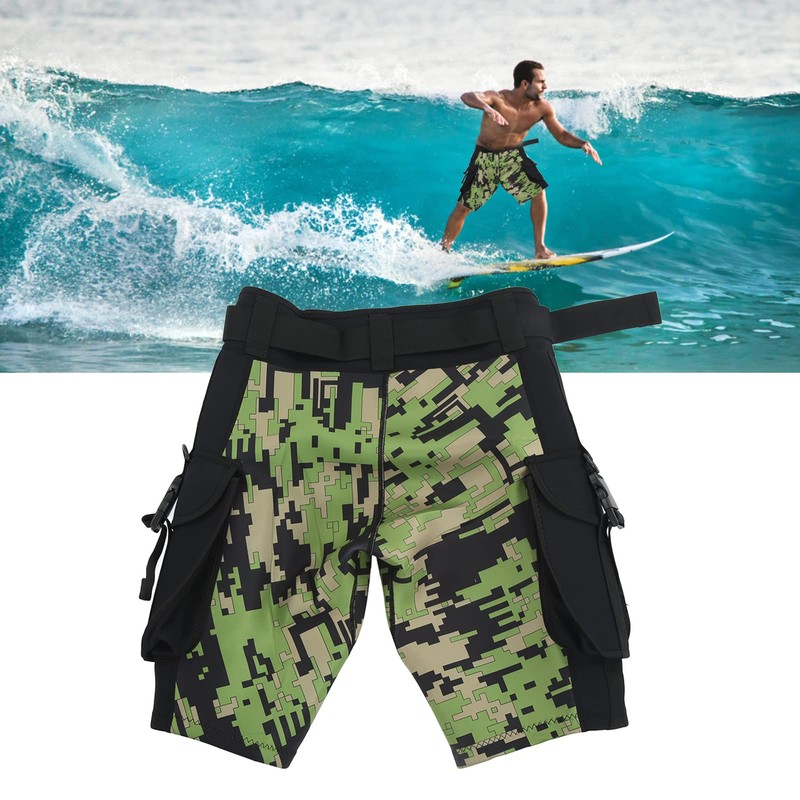 Pasamer Men's Neoprene Shorts Stretch Diving Shorts for Men Surfing